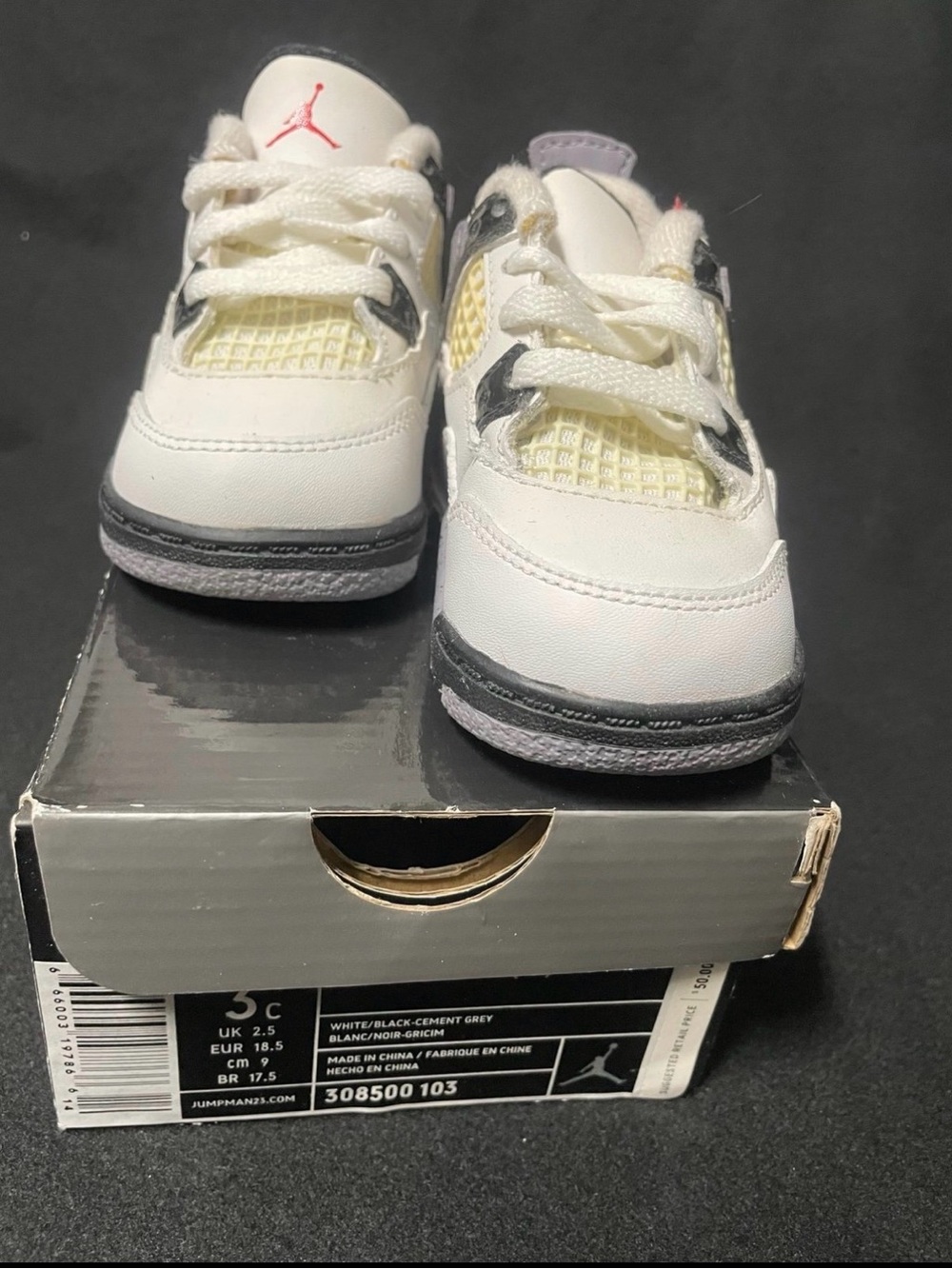 Brand New Jordan 4 Retro Baby Shoes